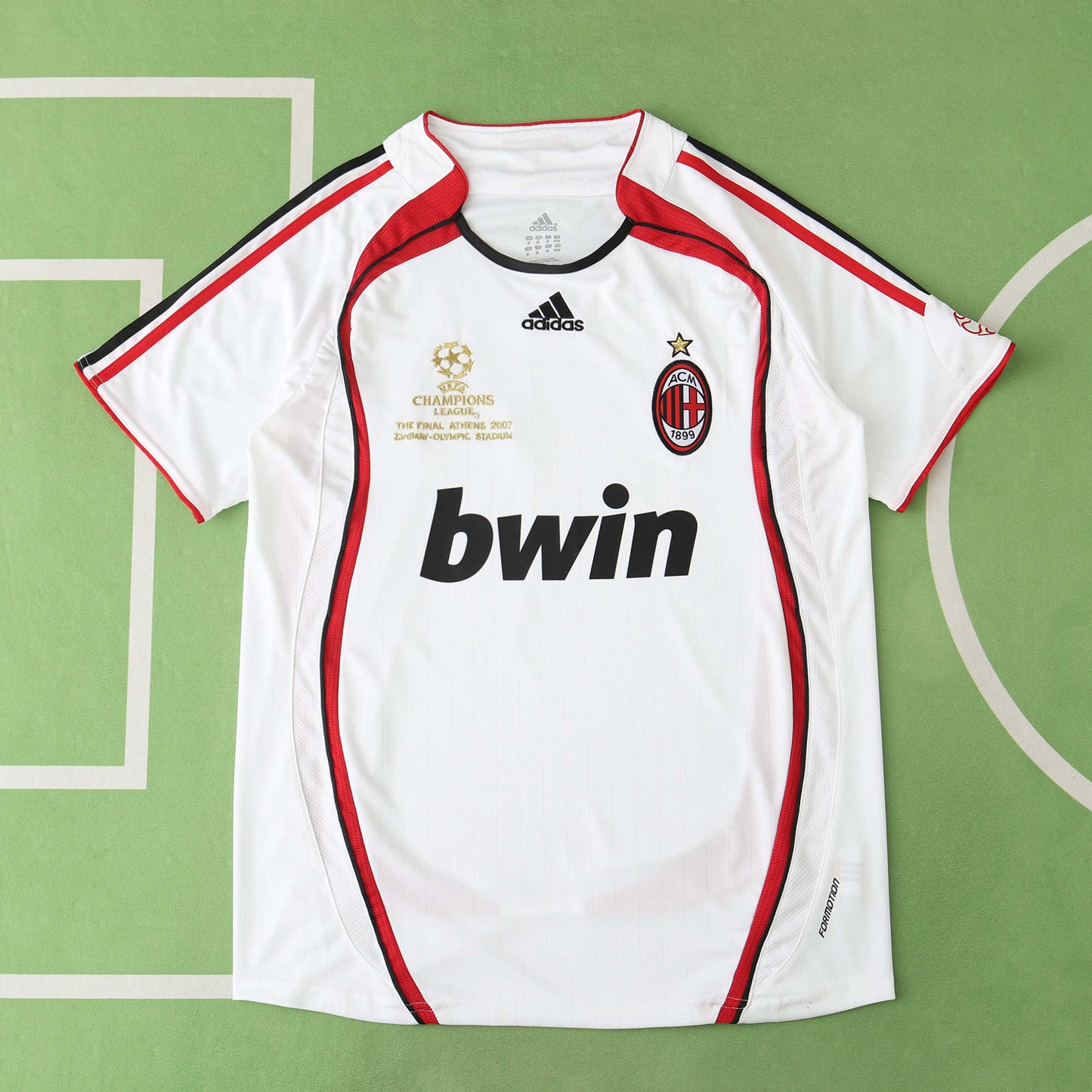 RETRO 06/07 season A.C. Milan away retro Fan version- WHITE & RED