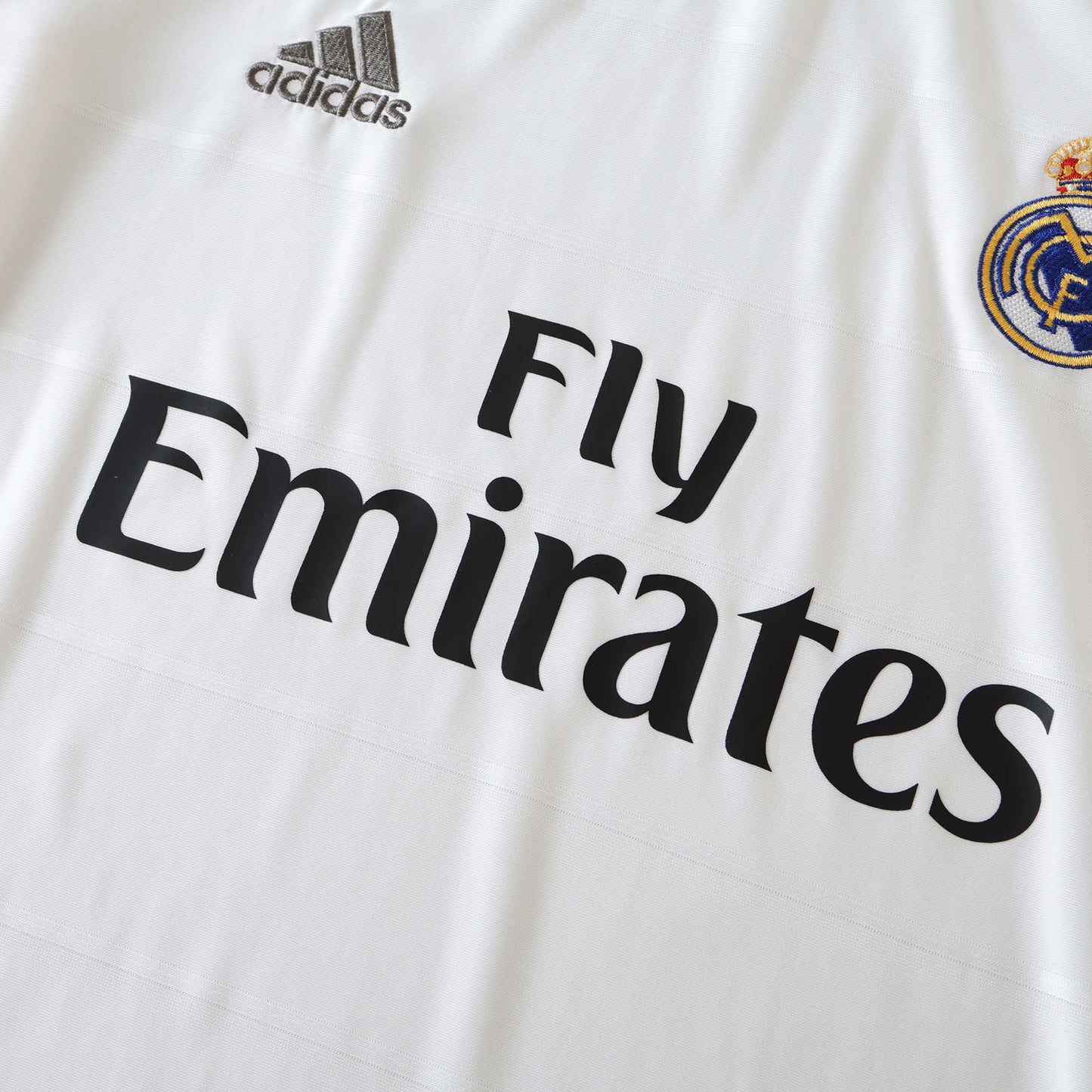RETRO 13/14 Real Madrid CF Home Long sleeved Fan- WHITE