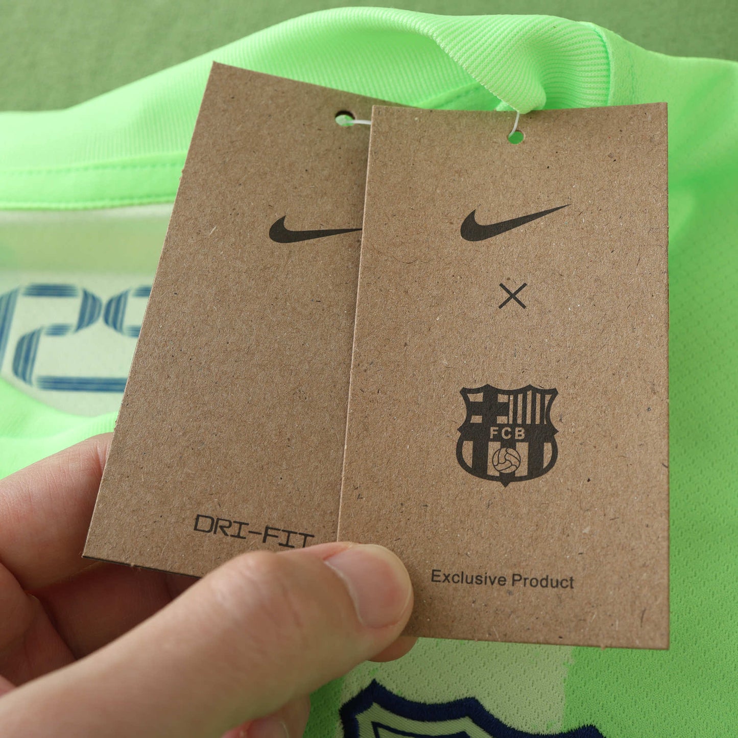 24/25 season FC Barcelona  Barça 125 third Fan version- YELLOW & GREEN