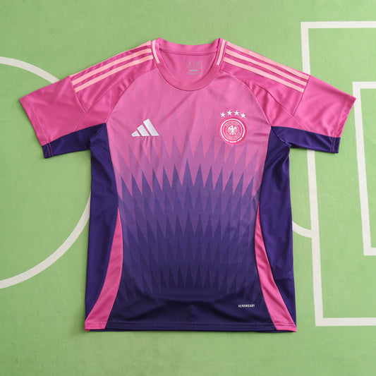 2024 UEFA Germany Away Player TEE- PURPLE & PINK