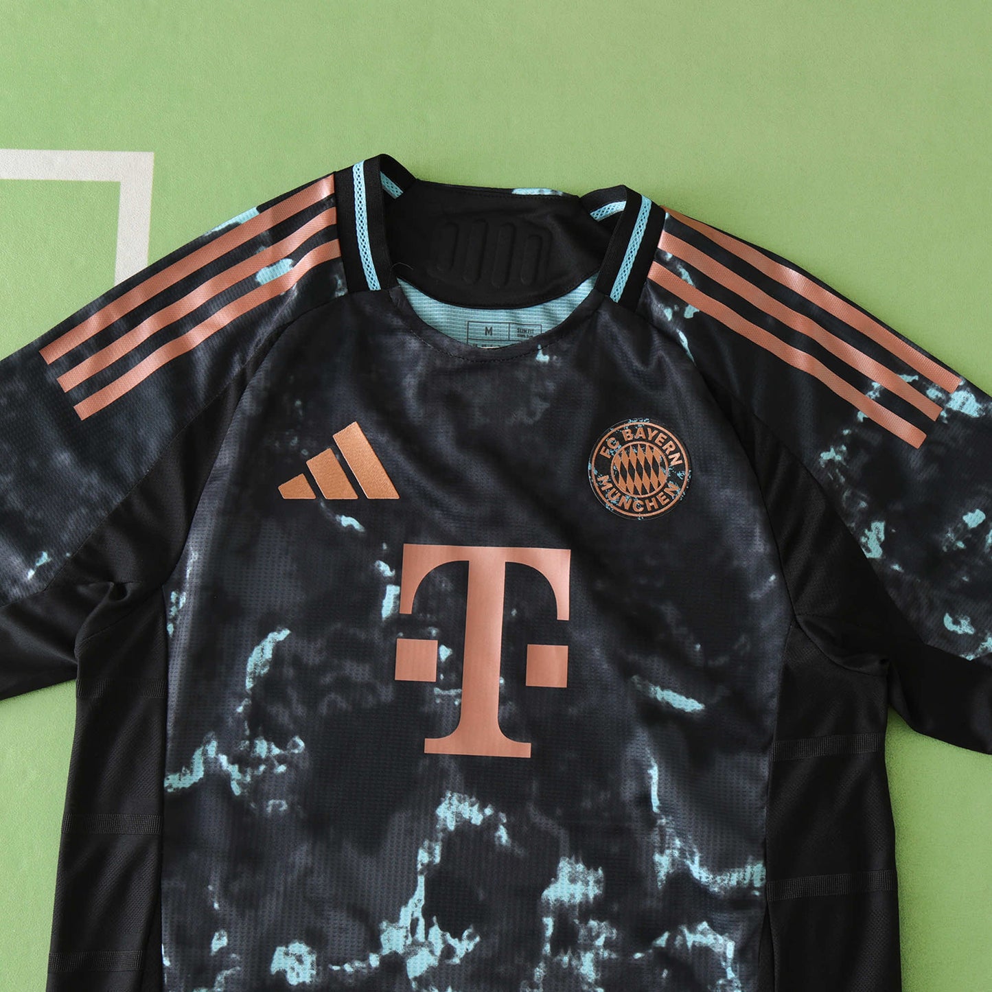 24/25 season Fußball-Club Bayern München away Player version- BLACK & TURCOISE