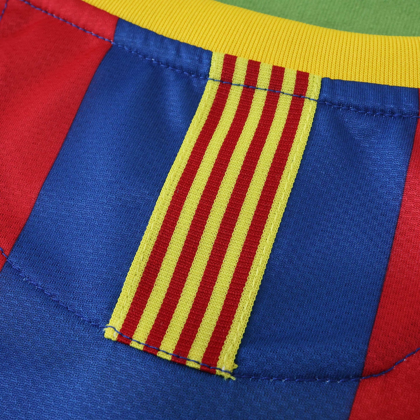 RETRO 10/11 season FC Barcelona  Barça home Long sleeved retro Fan version- BLUE & RED