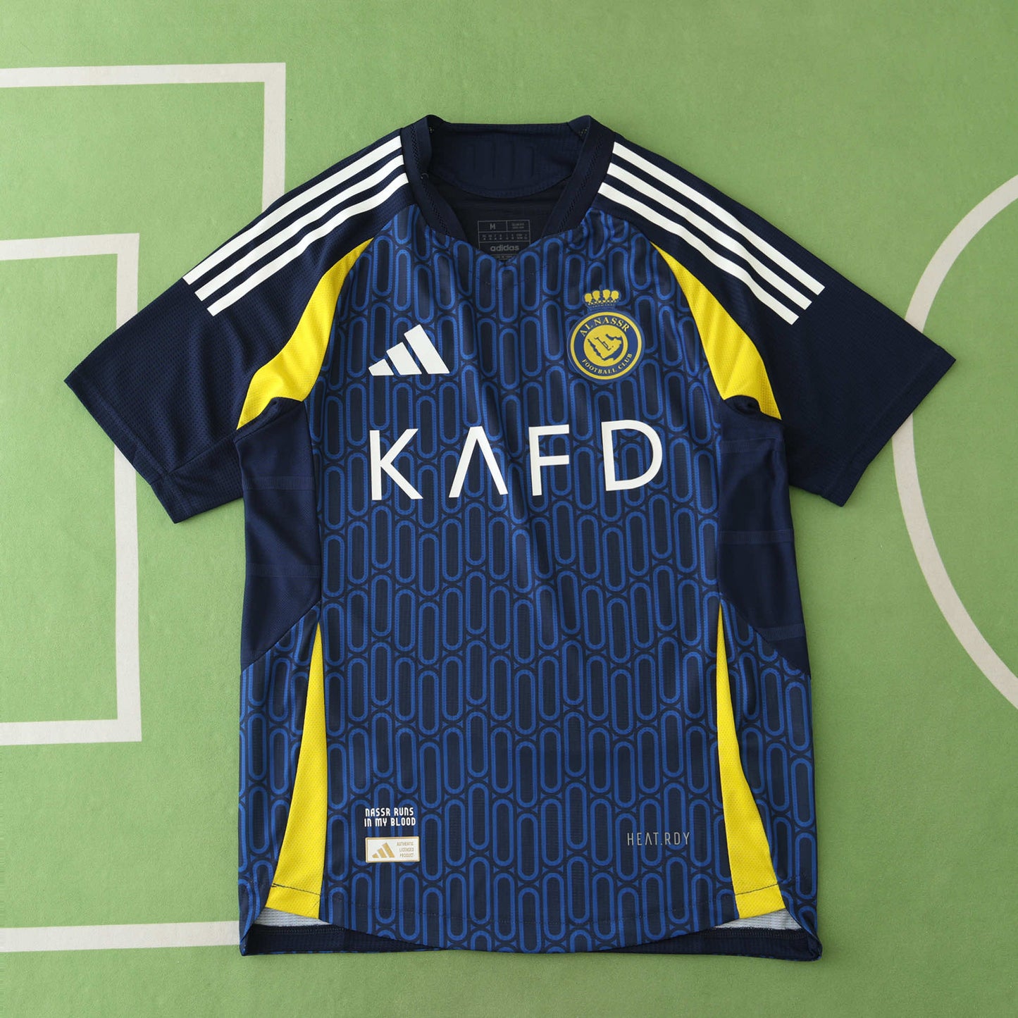 24/25 Al Nassr Away Player TEE - DARK BLUE