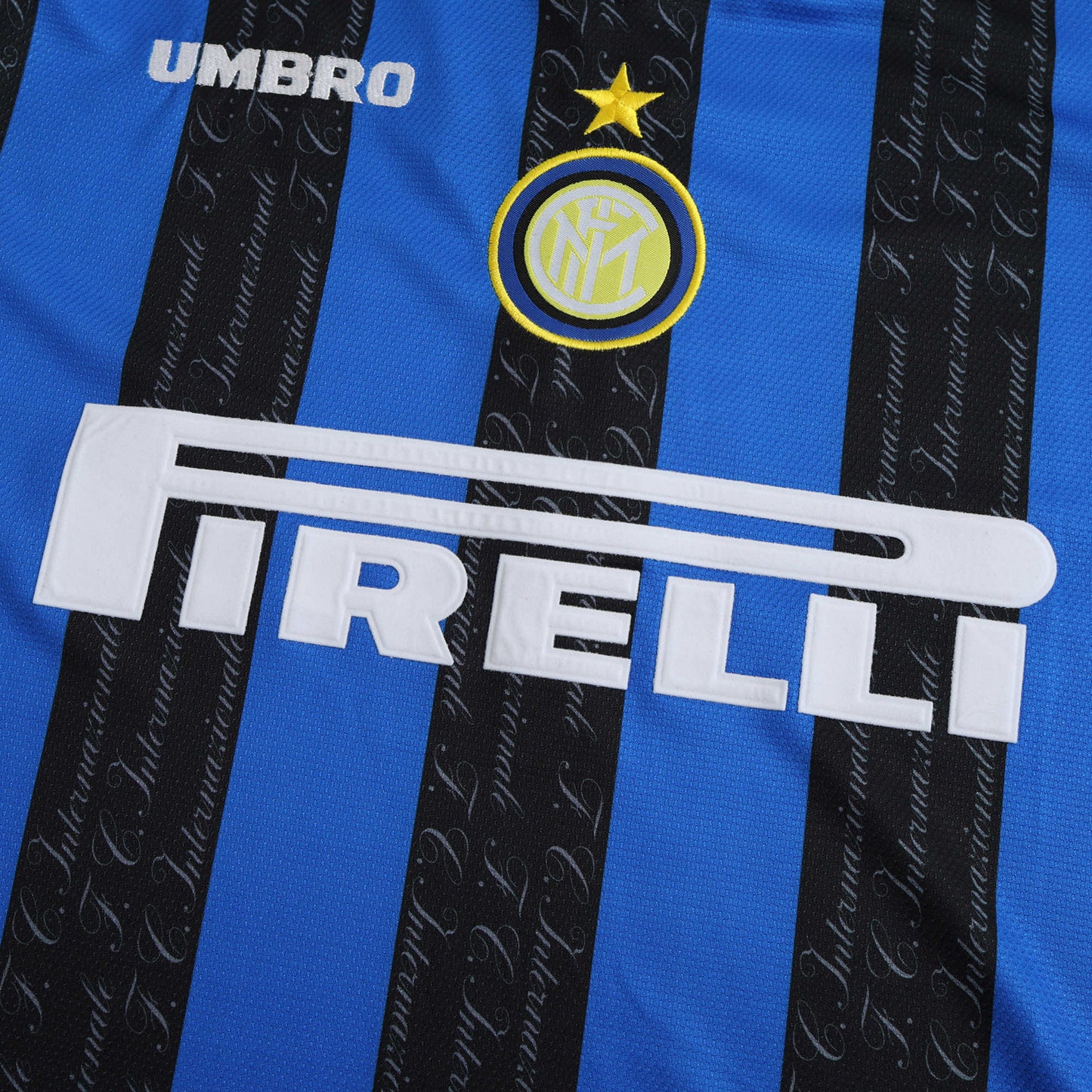 RETRO 97/98 Inter Milan Fan Away TEE -BLUE & BLACK