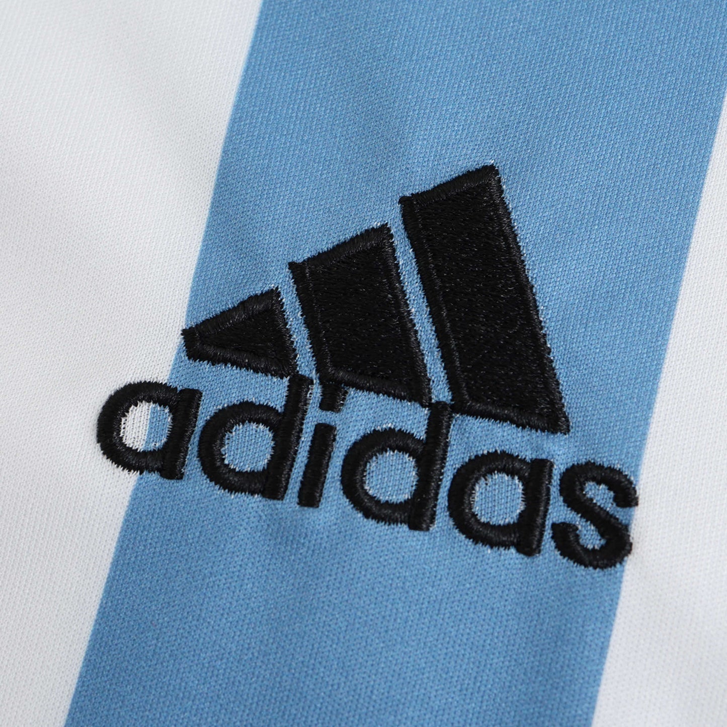 RETRO 2014 Argentina Home Fan TEE- BB BLUE & WHITE