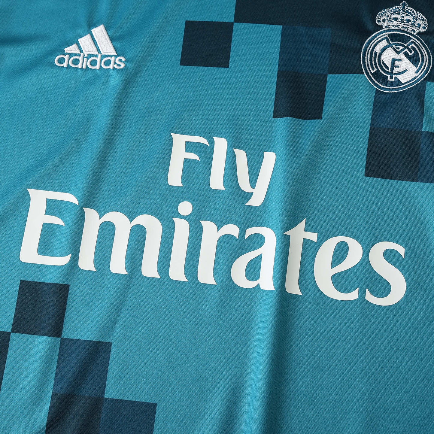 RETRO 17/18 Real Madrid CF third Fan- BLUE
