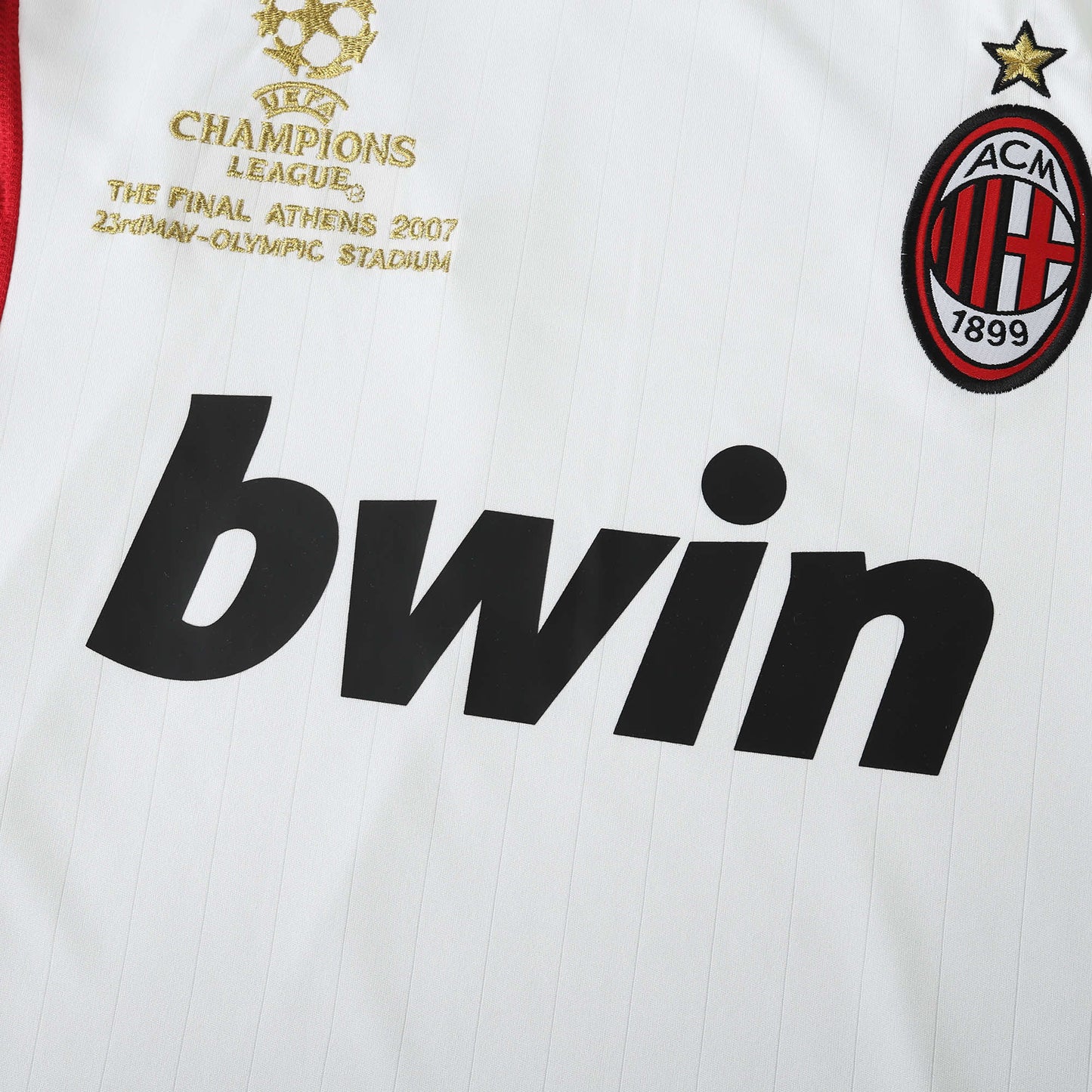 RETRO 06/07 season A.C. Milan away retro Fan version- WHITE & RED