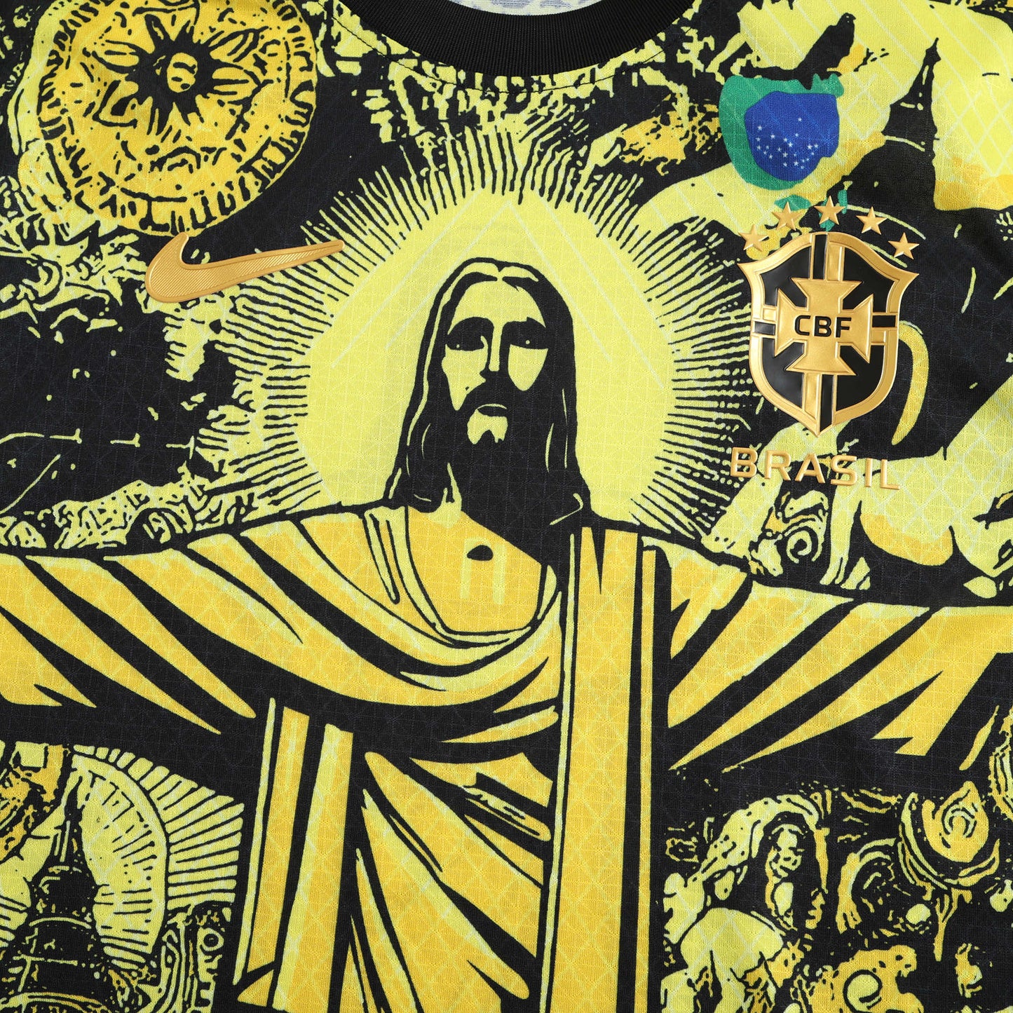 24/25 Brazil Jesus Yellow Concept Version