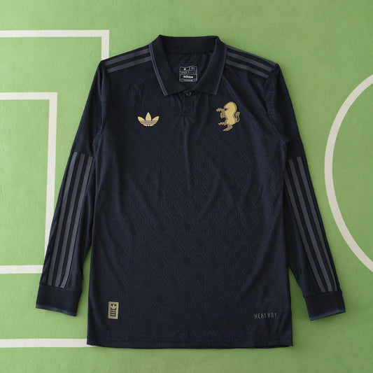 24/25 Juventus Home Player Long Sleeved- BLACK & GOLD