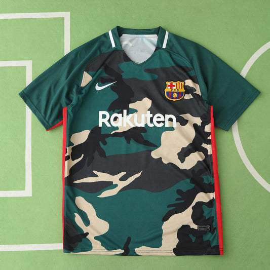 24/25 season FC Barcelona  Barça Training shirt Fan version- MILITARY
