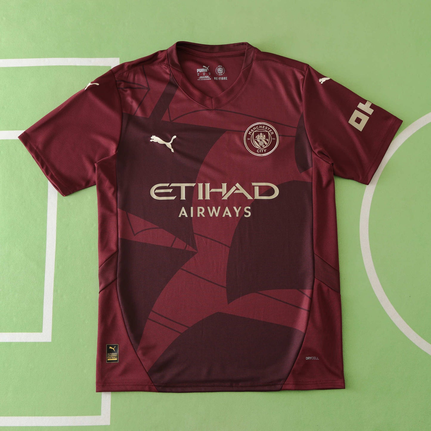 24/25 Manchester City F.C. third Fan version- MAROON