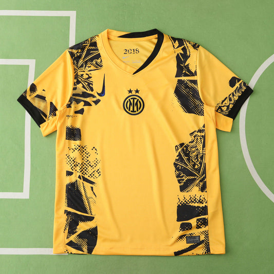 24/25 Inter Milan Fan TEE -YELLOW & BLACK