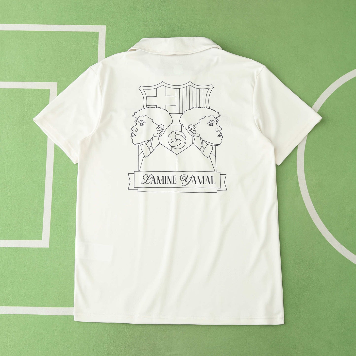 24/25 FC Barcelona  Barça LAMINE YAMAL Fan version- white