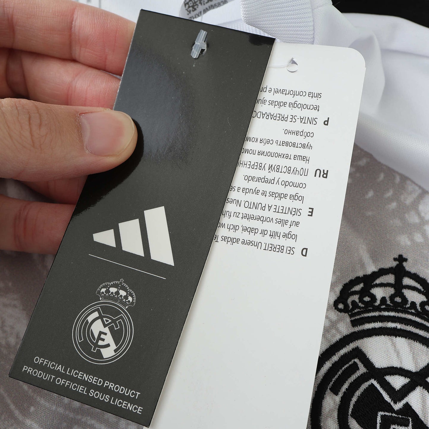 24/25 Real Madrid CF Dragon version Fan- WHITE & GREY