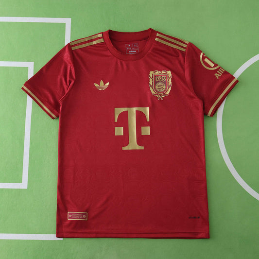 24/25 Bayern München 125th anniversary  Player TEE- RED