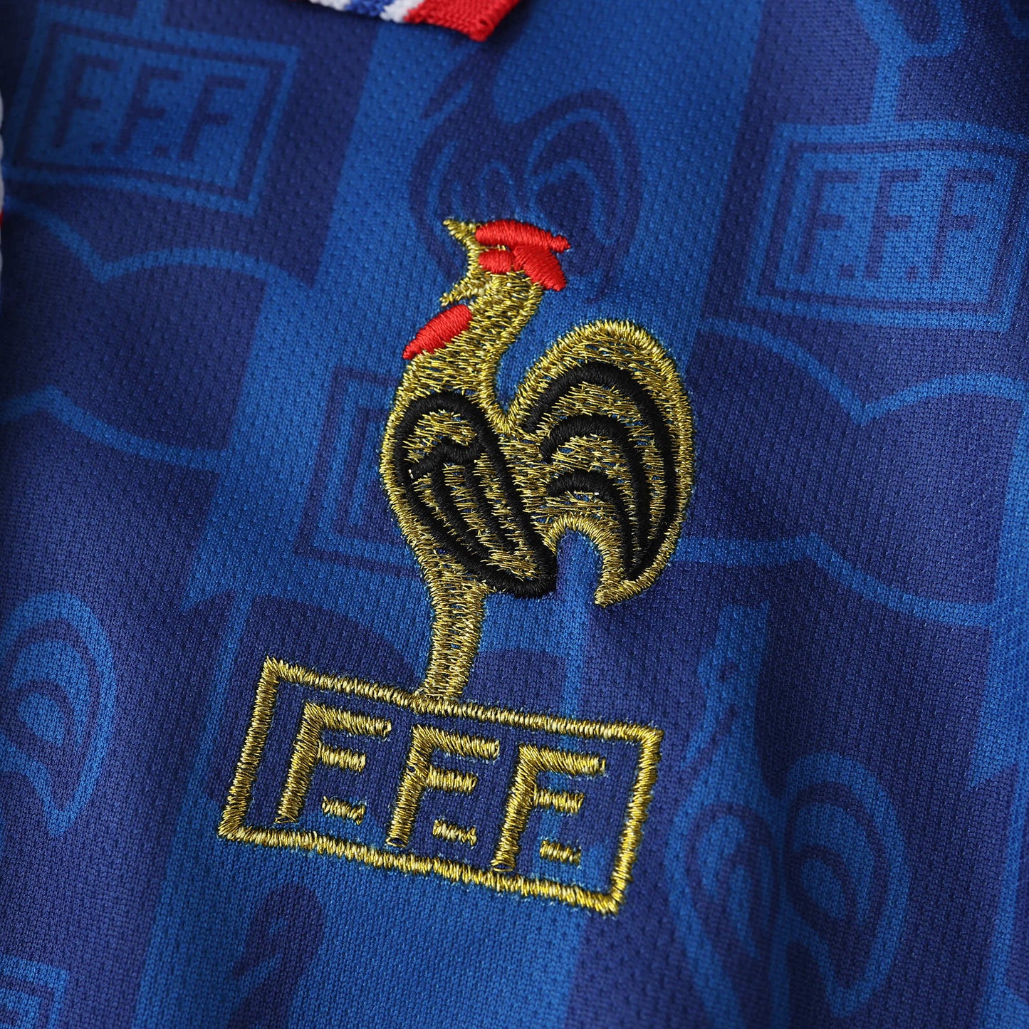 RETRO 1996 France Away TEE - BLUE
