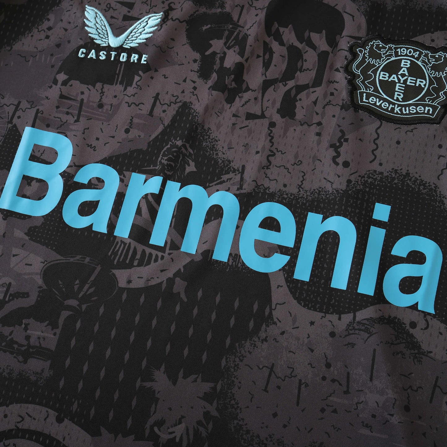 25/26 season Bayer 04 Leverkusen Concept version Fan version- RED & BLACK