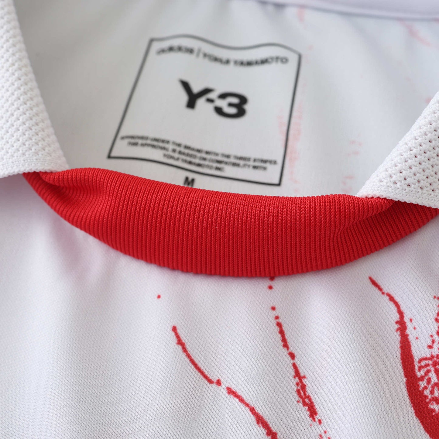 24/25 Japan Y-3 Edition Long Sleeved - WHITE & RED