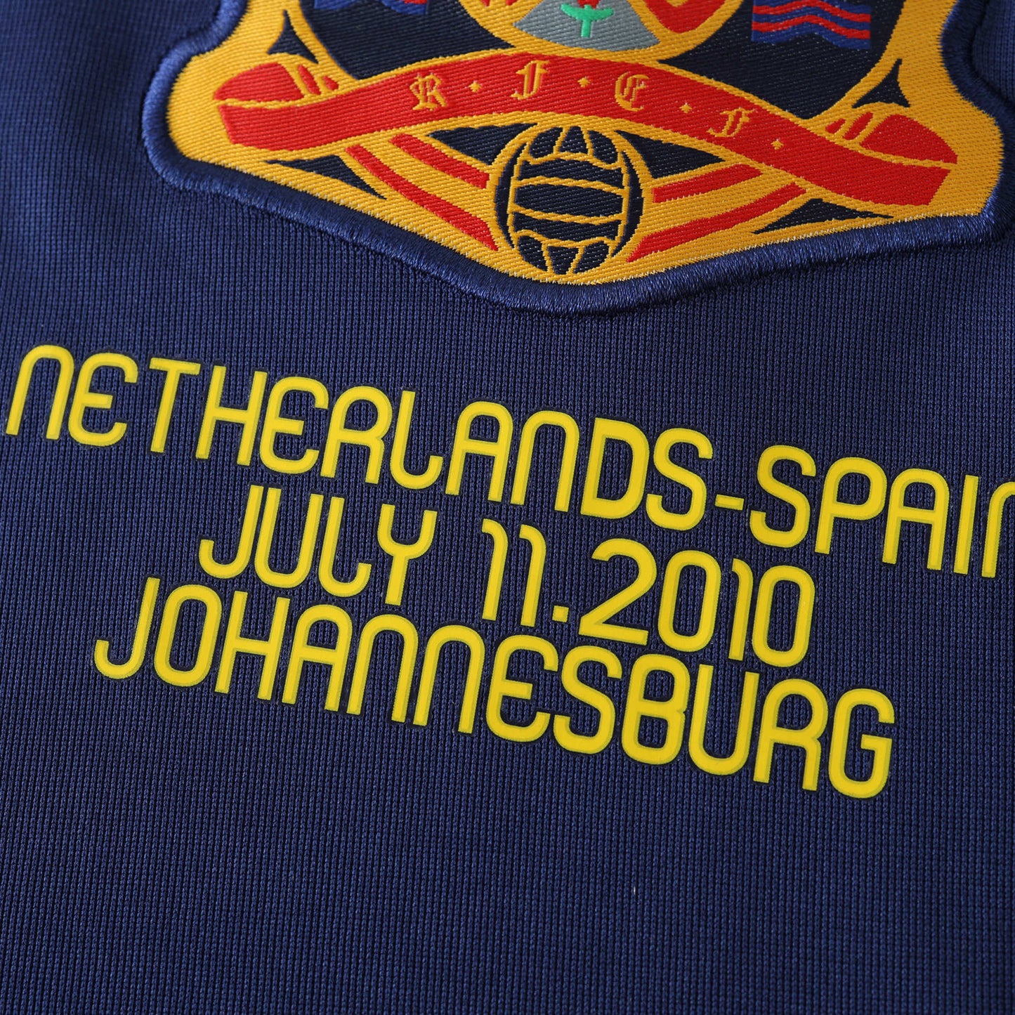 RETRO 2010 UEFA Spain FAN Away Long Sleeved- DARK BLUE