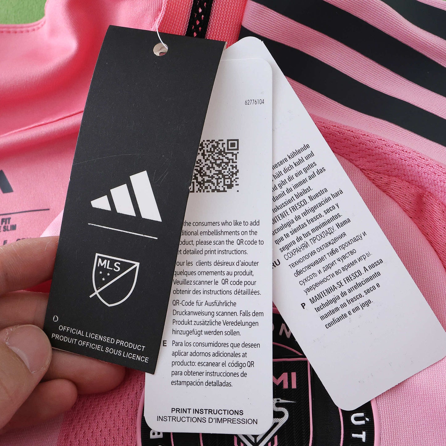 25/26 Inter Miami  Away TEE - PINK & BLACK