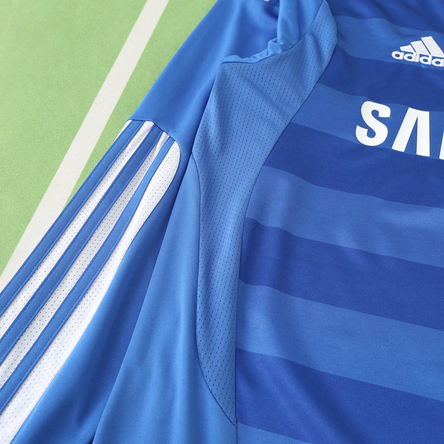 RETRO 11/12 Chelsea F.C. home Long sleeved retro Fan version- BLUE & WHITE