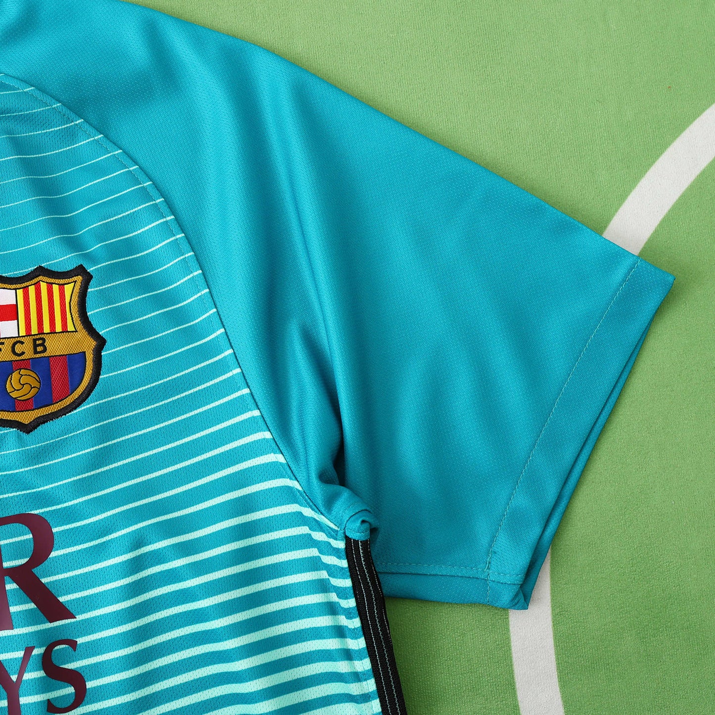 RETRO 15/16 season Barcelona home retro Fan version- TURQUOISE