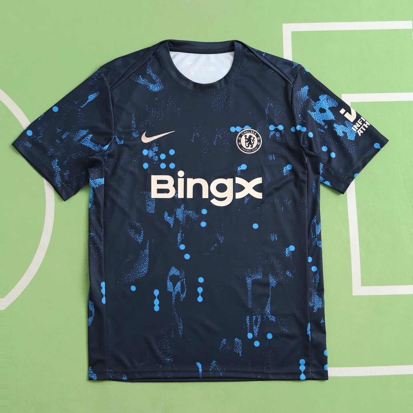 24/25 Chelsea Training clothing Fan version TEE- DARK BLUE