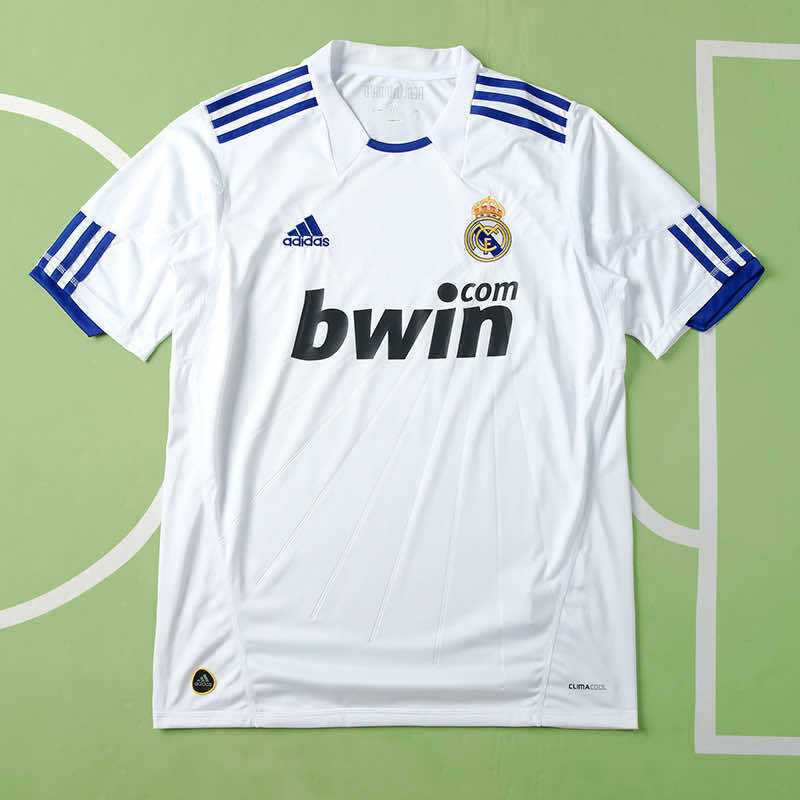 RETRO 10/11 Real Madrid home Fan- WHITE