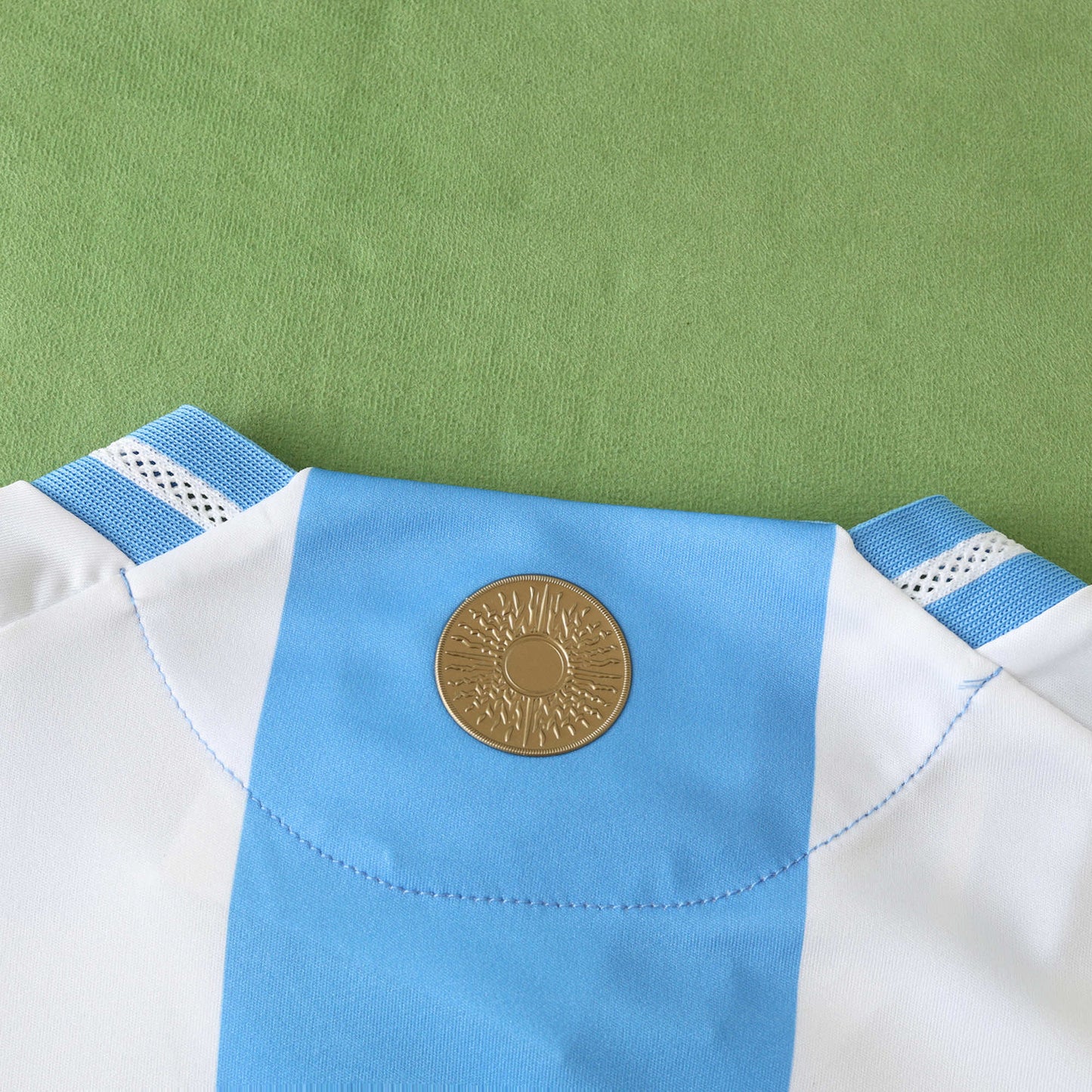 24/25 Argentina Home Player TEE- BB BLUE & WHITE