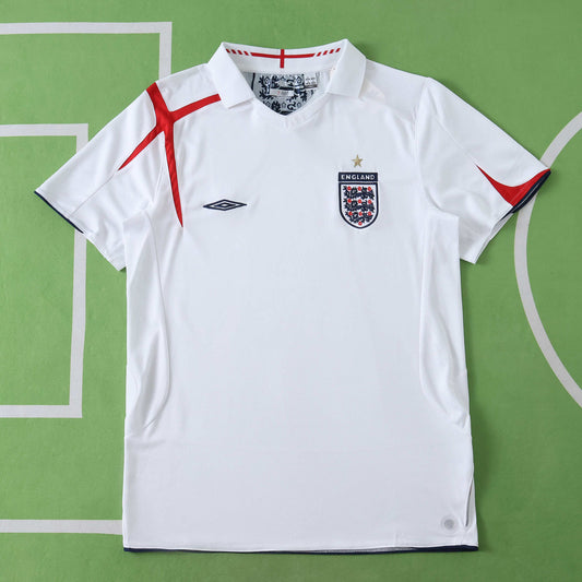 RETRO 2006 UEFA England Home Fan TEE - WHITE