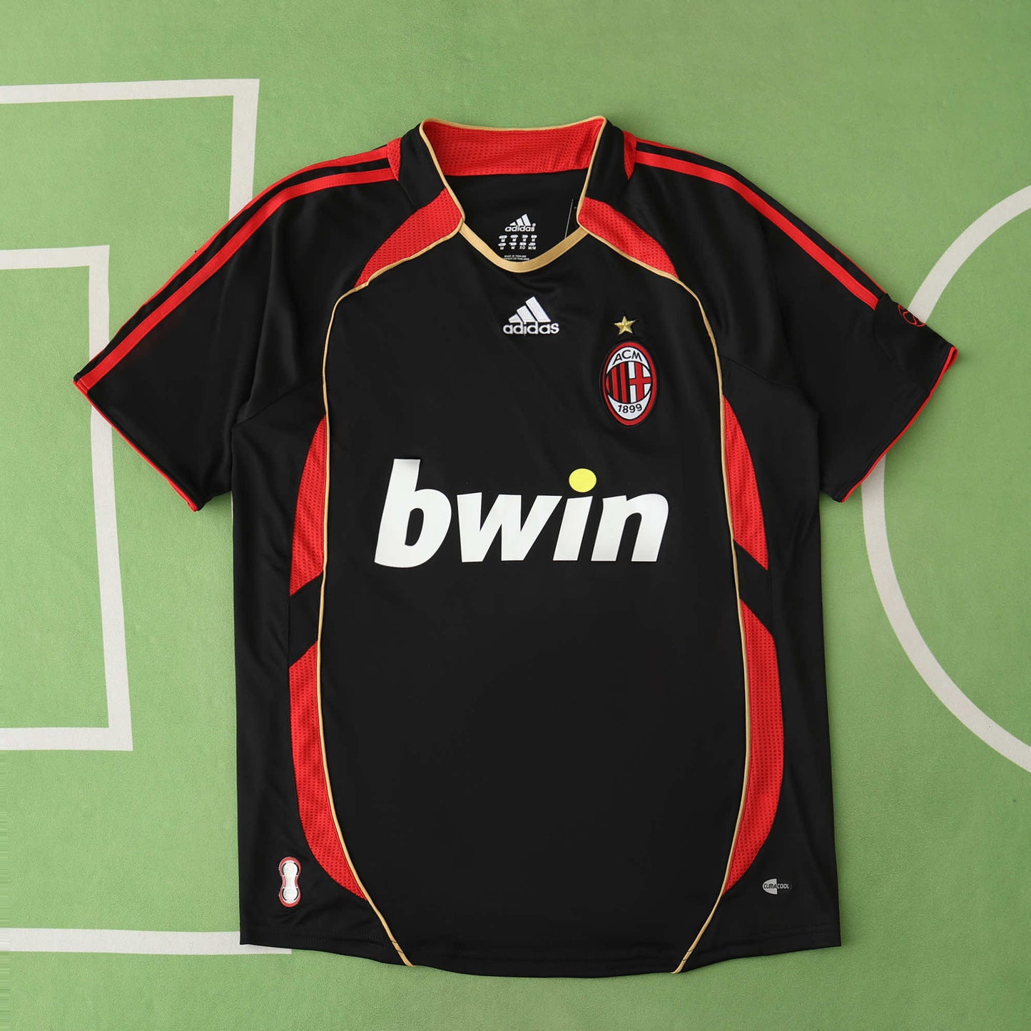 RETRO 06/07 season A.C. Milan third retro Fan version- BLACK & RED