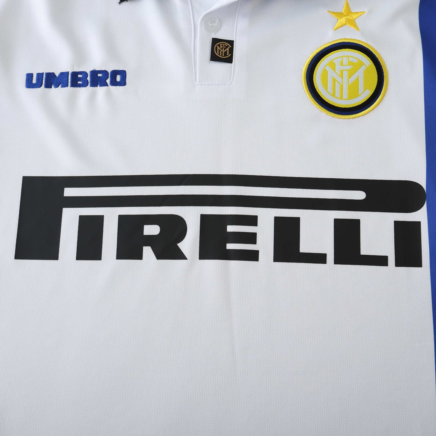 RETRO 97/98 Inter Milan Fan Away TEE -WHITE & BLACK & BLUE