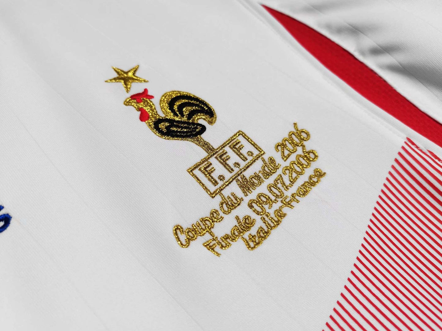 RETRO 2006 France Home TEE - WHITE