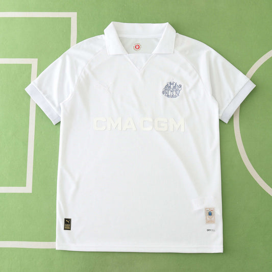 24/25 season Olympique de Marseille 125 anniversary Fan version- WHITE