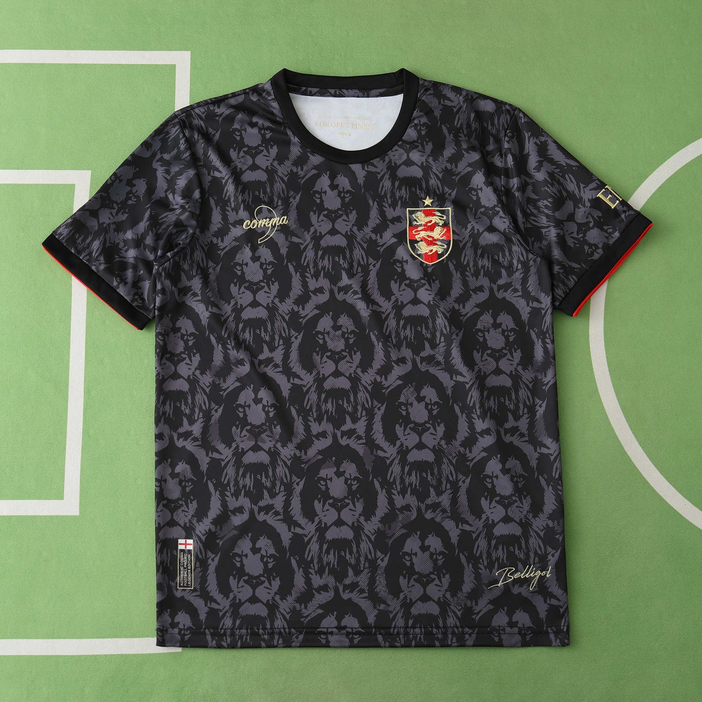 24/25 UEFA England LION Edition TEE - BLACK
