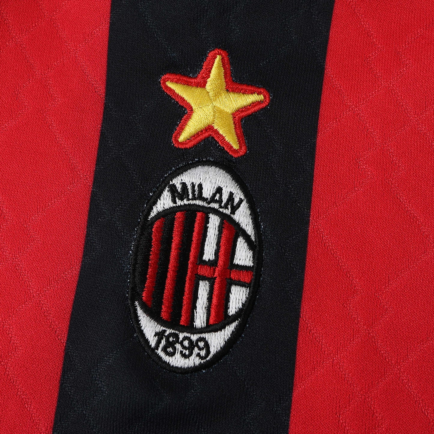 RETRO 95/96 season A.C. Milan home Fan version- BLACK & RED