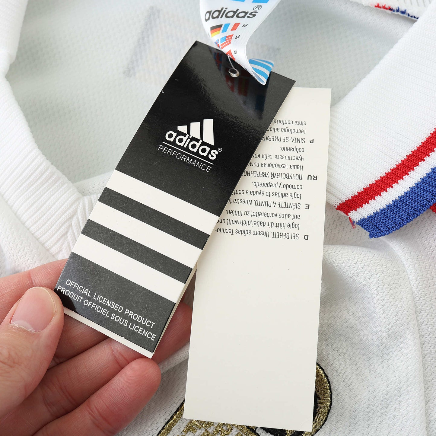 RETRO 1998 France Away Long Sleeved - WHITE