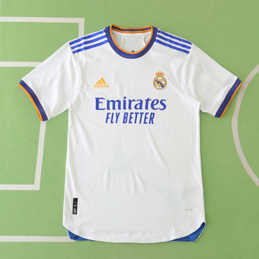 21/22 season Real Madrid CF home Player version- WHITE