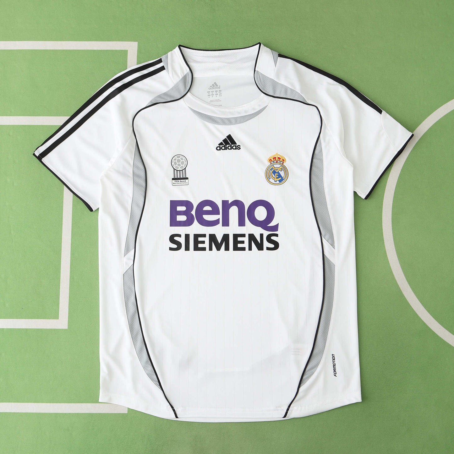 RETRO 2006 Real Madrid CF home Fan- WHITE