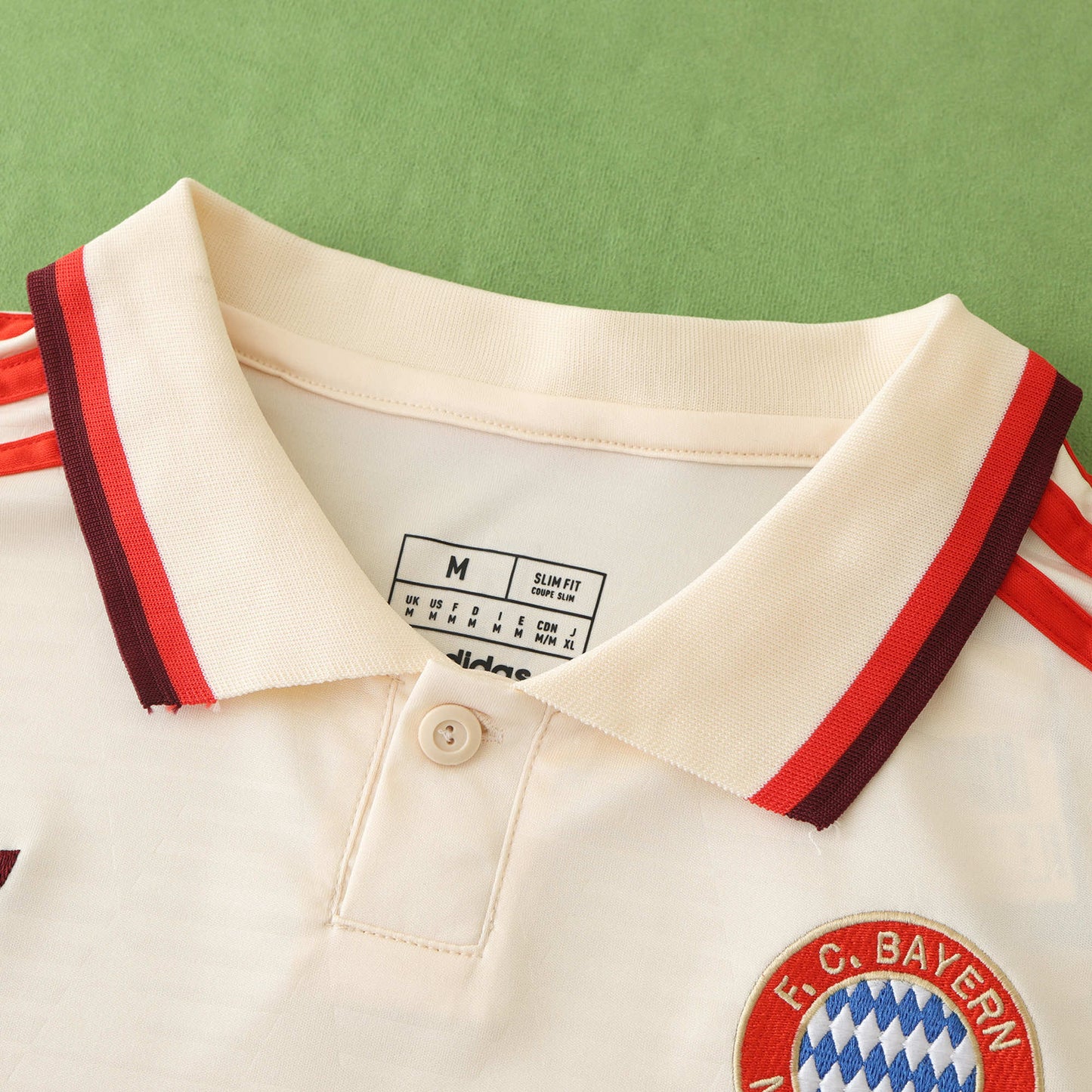 24/25 season Fußball-Club Bayern München third Fan version- cream