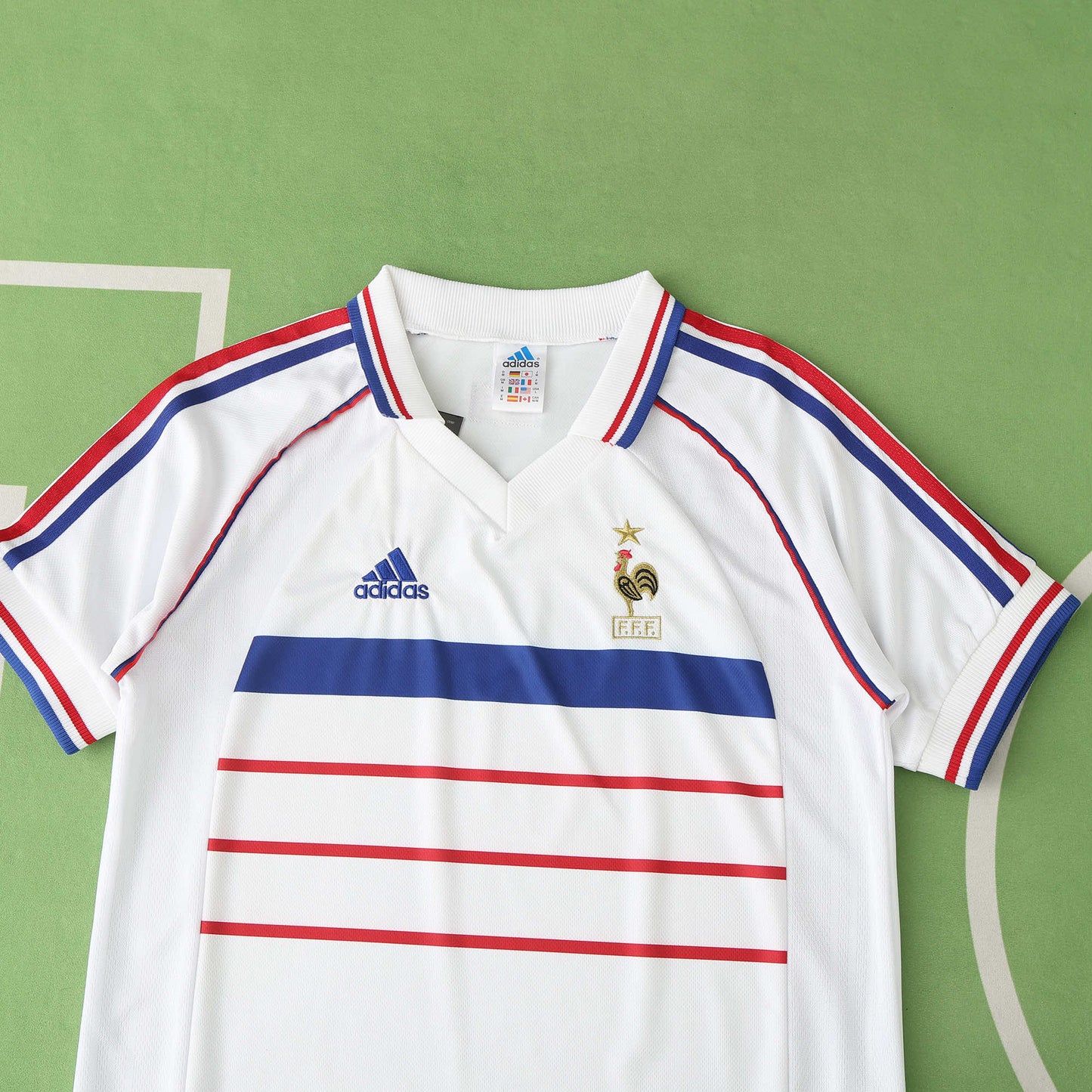 RETRO 1998 France Away TEE - WHITE