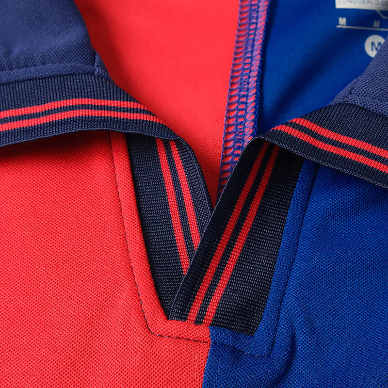 RETRO Barcelona Centennial commemorative Long sleeve- RED & BLUE