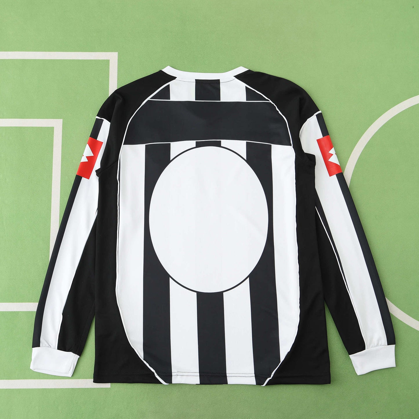 RETRO 02/03 Juventus Home Fan Long Sleeved- WHITE & BLACK