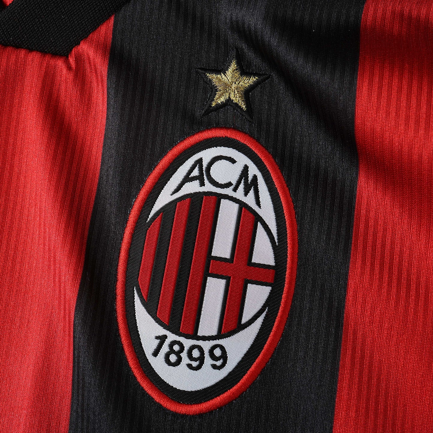 RETRO 98/99 season A.C. Milan home Fan version- BLACK & RED