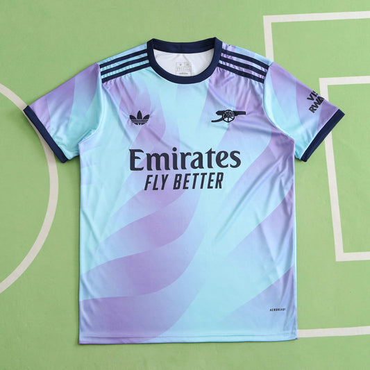 24/25 season Arsenal third Fan version- PURPLE & BLUE