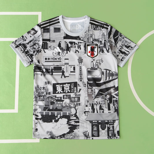 24/25 Japan Graphic  TEE - Black & White