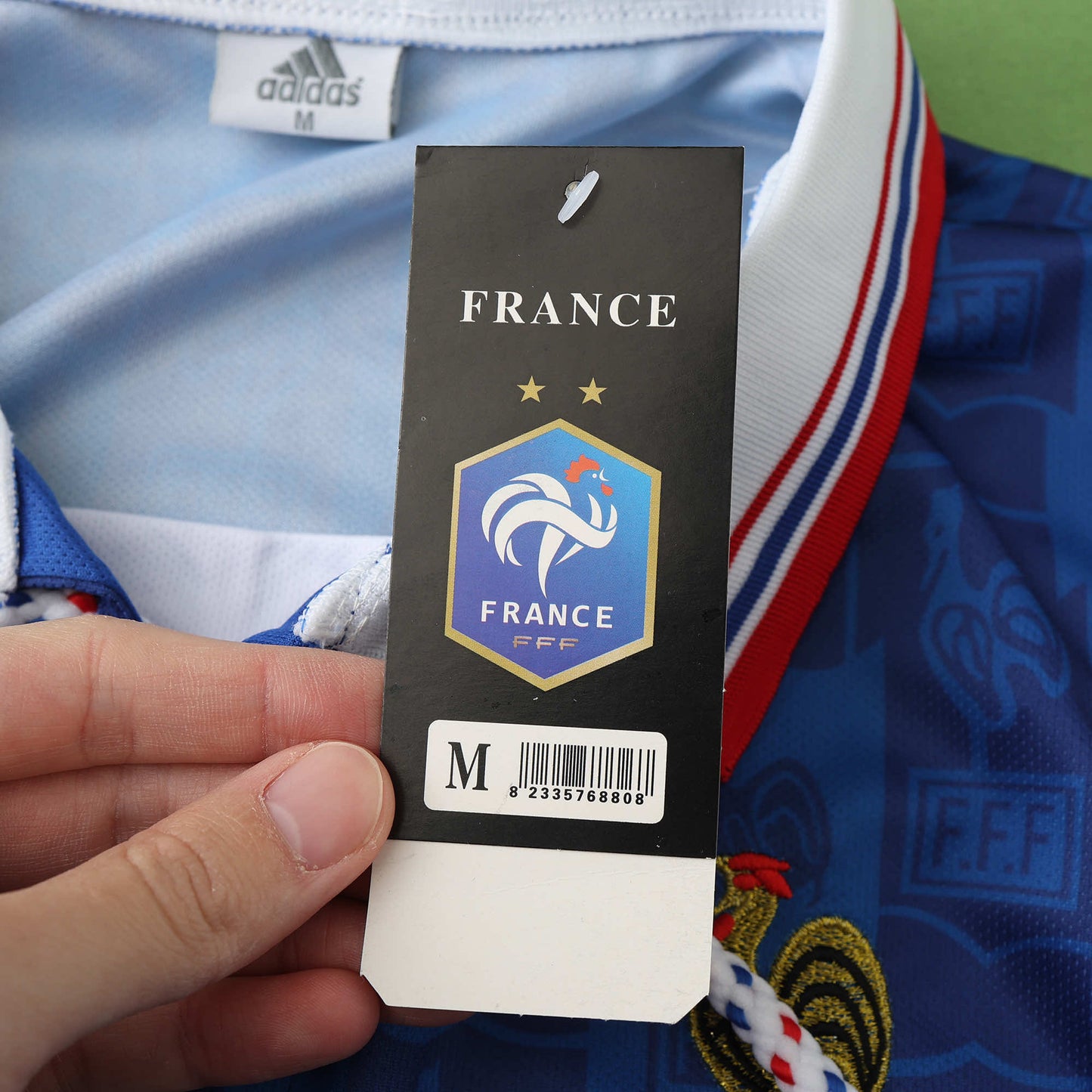 RETRO 1996 France Away TEE - BLUE