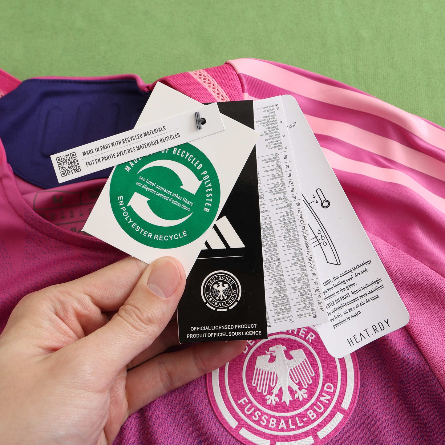 2024 UEFA Germany Away Player TEE- PURPLE & PINK