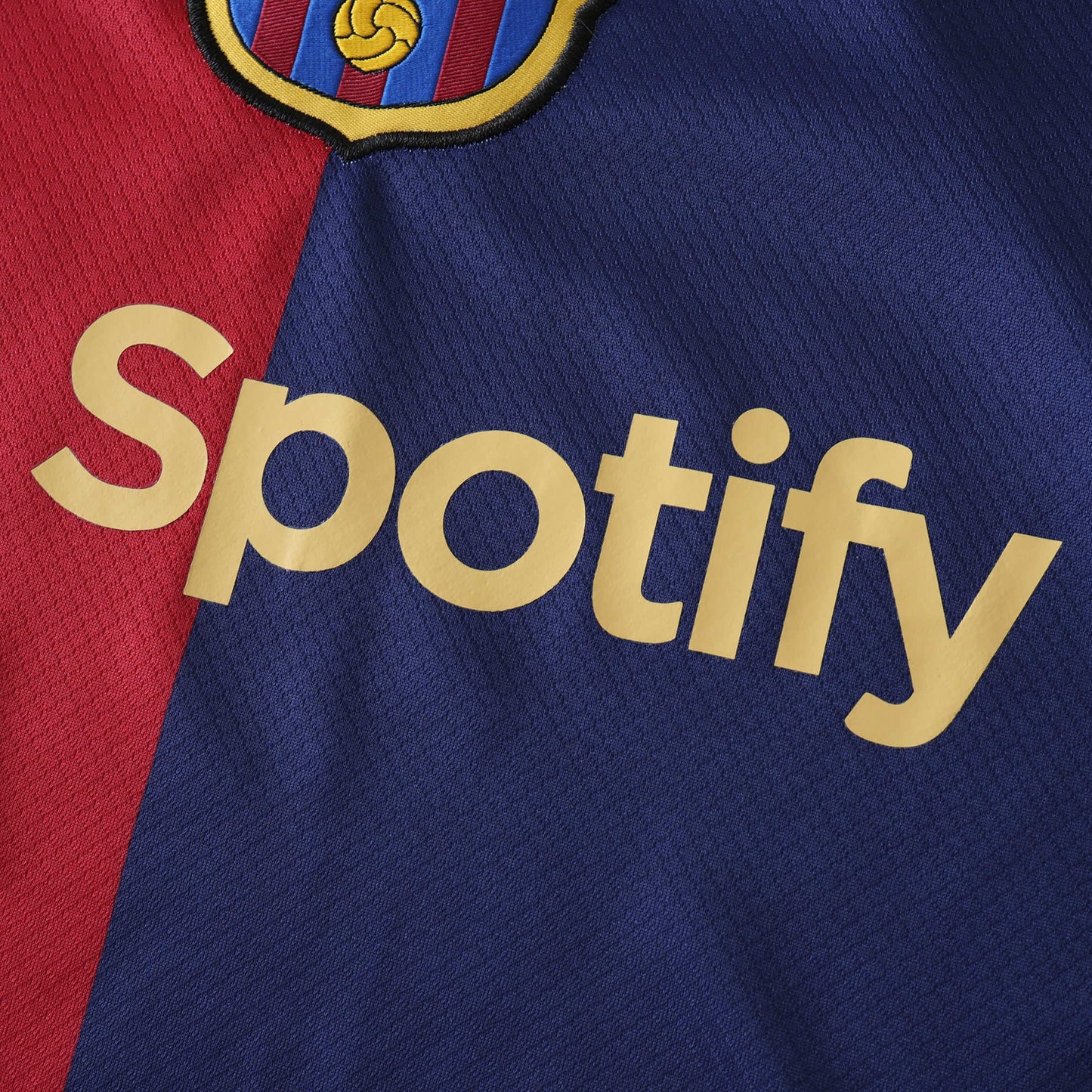 24/25 season FC Barcelona  Barça home Long sleeved Fan version- RED & BLUE