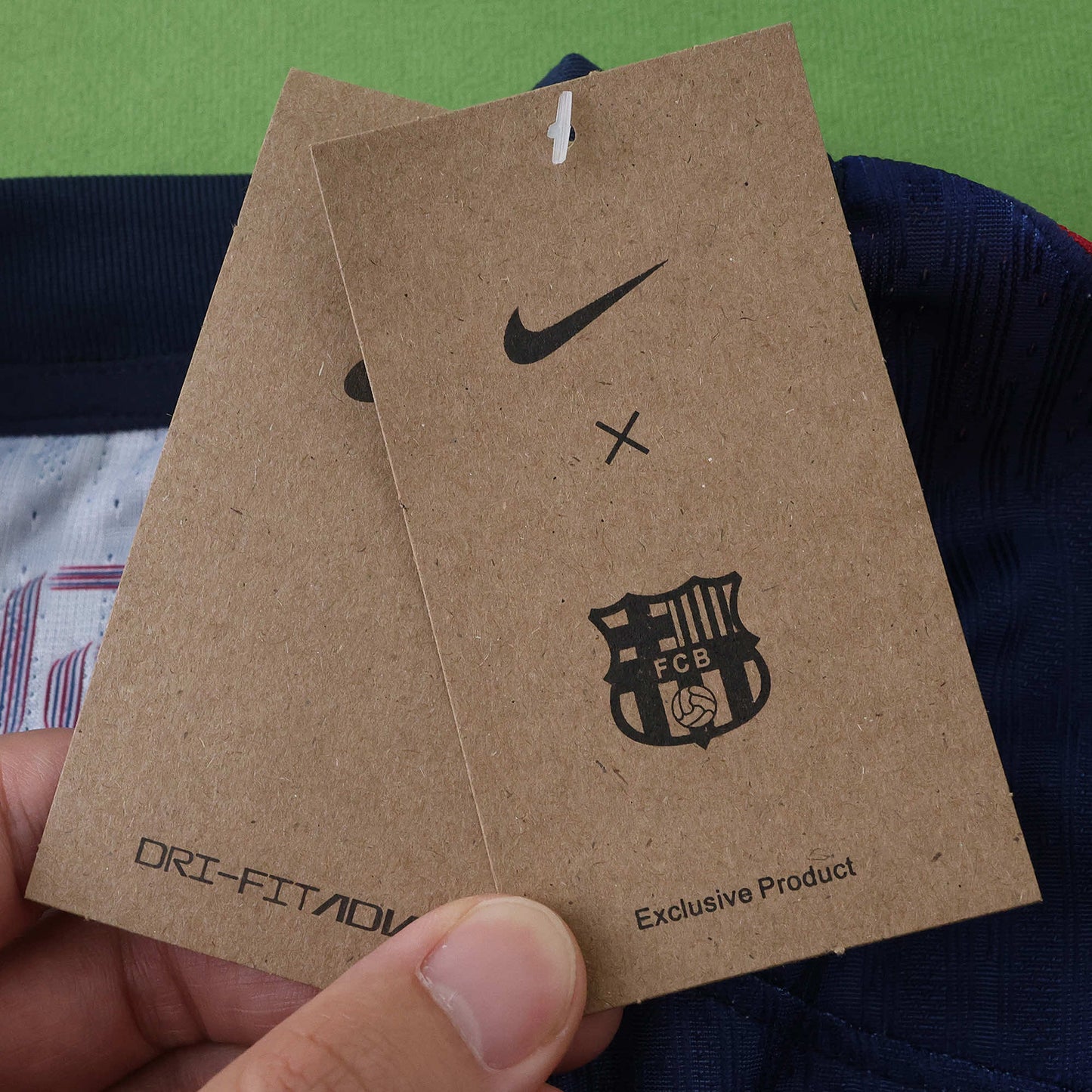 24/25 TRAVIS SCOTT FC Barcelona HOME Player TEE- BLUE & RED